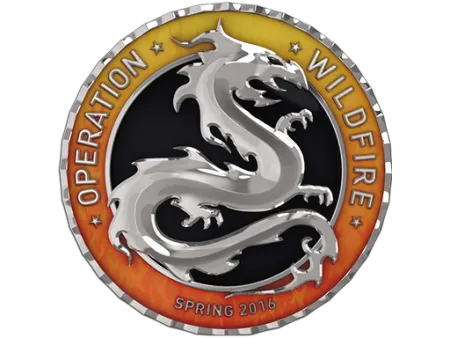 Silver Operation Wildfire Coin