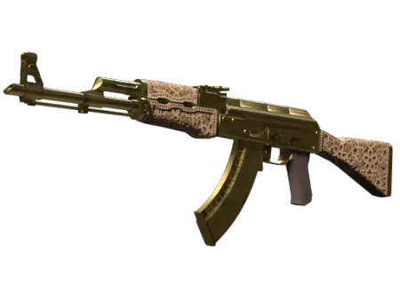 Souvenir AK-47 | Gold Arabesque (Minimal Wear)