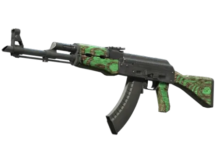 Souvenir AK-47 | Green Laminate (Minimal Wear)