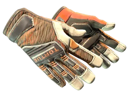★ Specialist Gloves | Tiger Strike (Well-Worn)