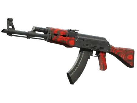 StatTrak™ AK-47 | Red Laminate (Battle-Scarred)
