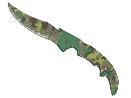 ★ StatTrak™ Falchion Knife | Boreal Forest (Well-Worn)