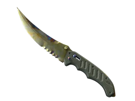 ★ StatTrak™ Flip Knife | Case Hardened (Well-Worn)