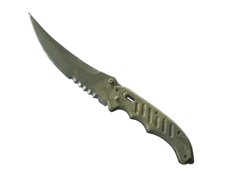 ★ StatTrak™ Flip Knife | Safari Mesh (Well-Worn)