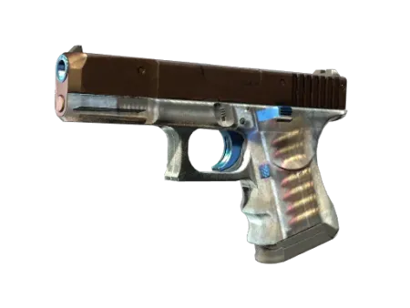 StatTrak™ Glock-18 | Clear Polymer (Battle-Scarred)