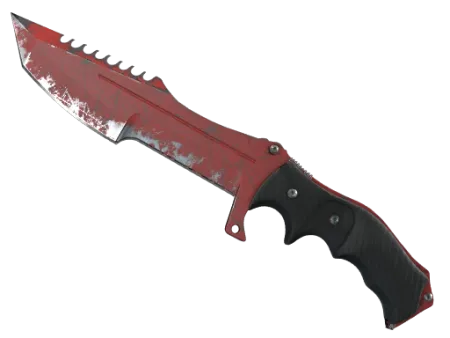 ★ StatTrak™ Huntsman Knife | Crimson Web (Well-Worn)
