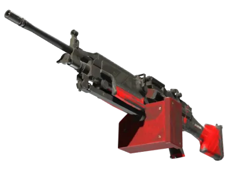 StatTrak™ M249 | System Lock (Battle-Scarred)