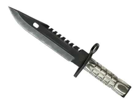 ★ StatTrak™ M9 Bayonet | Black Laminate (Well-Worn)