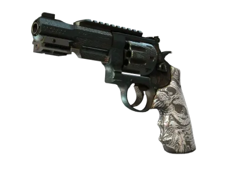 StatTrak™ R8 Revolver | Bone Forged (Well-Worn)