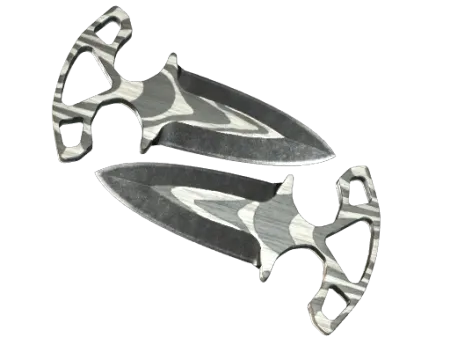 ★ StatTrak™ Shadow Daggers | Black Laminate (Minimal Wear)