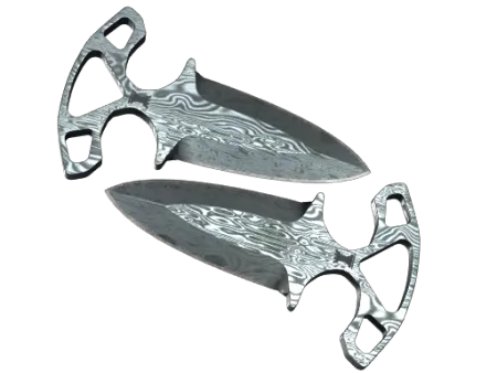 ★ StatTrak™ Shadow Daggers | Damascus Steel (Battle-Scarred)