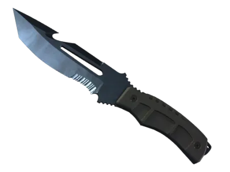 ★ StatTrak™ Survival Knife | Blue Steel (Factory New)