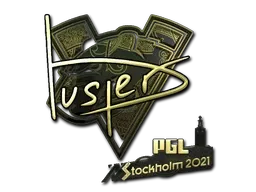 Sticker | buster (Gold) | Stockholm 2021