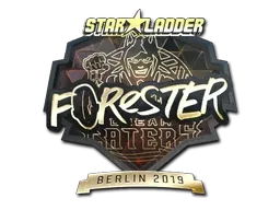 Sticker | Forester (Gold) | Berlin 2019