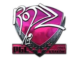 Sticker | ropz (Foil) | Krakow 2017