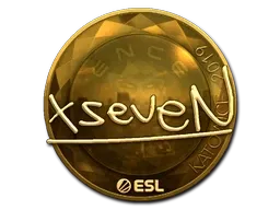 Sticker | xseveN (Gold) | Katowice 2019