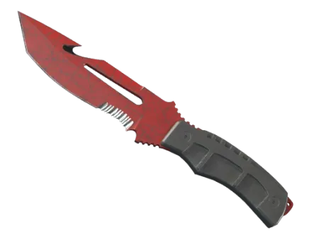 ★ Survival Knife | Crimson Web (Well-Worn)
