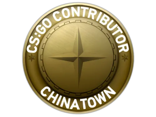 Chinatown Map Coin