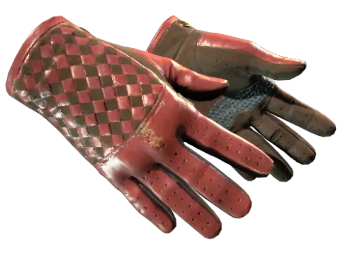 ★ Driver Gloves | Crimson Weave (Well-Worn)