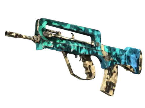 FAMAS | Waters of Nephthys (Battle-Scarred)