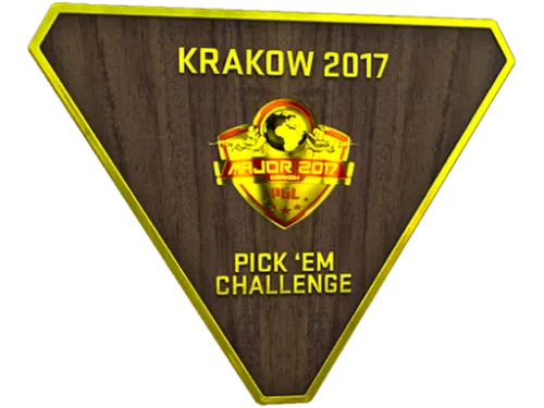 Gold Krakow 2017 Pick'Em Trophy