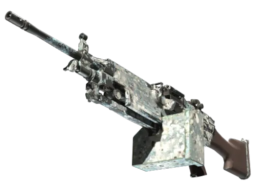 M249 | Blizzard Marbleized (Well-Worn)
