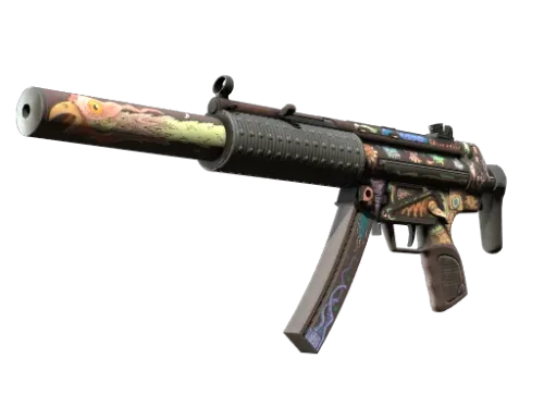 MP5-SD | Necro Jr. (Well-Worn)