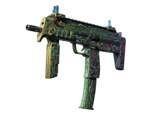 MP7 | Neon Ply (Battle-Scarred)