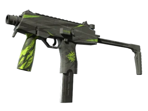 MP9 | Deadly Poison (Well-Worn)