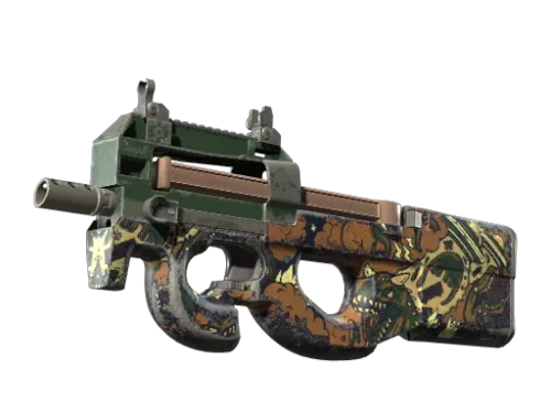 P90 | Cocoa Rampage (Well-Worn)