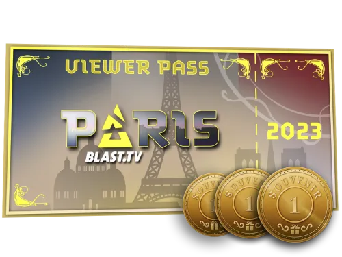 Paris 2023 Viewer Pass + 3 Souvenir Tokens