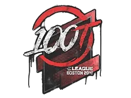 Sealed Graffiti | 100 Thieves | Boston 2018