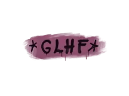 Sealed Graffiti | GLHF (Princess Pink)