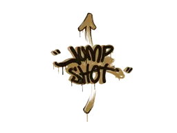 Sealed Graffiti | Jump Shot (Desert Amber)