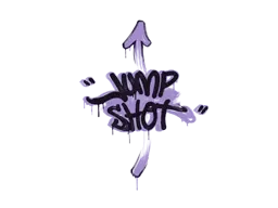 Sealed Graffiti | Jump Shot (Violent Violet)