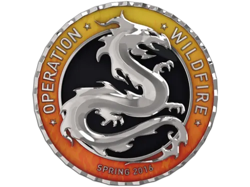 Silver Operation Wildfire Coin