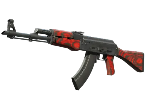 StatTrak™ AK-47 | Red Laminate (Battle-Scarred)