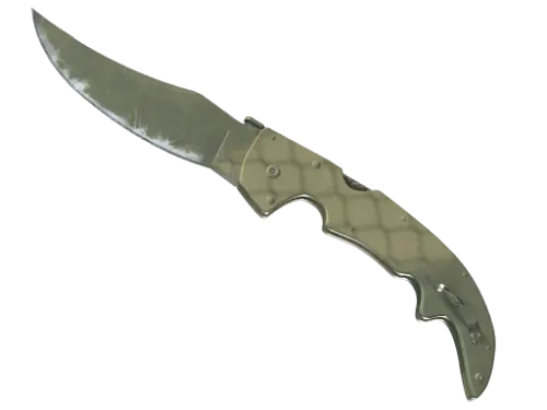 ★ StatTrak™ Falchion Knife | Safari Mesh (Well-Worn)
