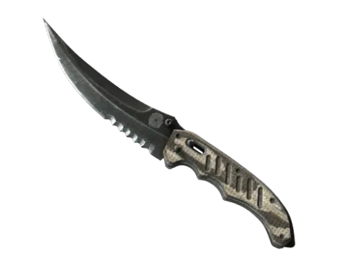 ★ StatTrak™ Flip Knife | Black Laminate (Minimal Wear)