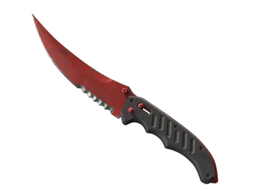 ★ StatTrak™ Flip Knife | Crimson Web (Minimal Wear)