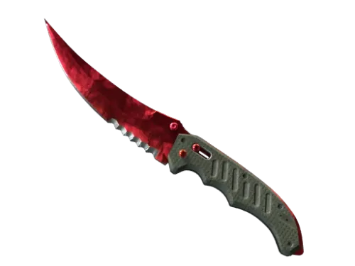 ★ StatTrak™ Flip Knife | Doppler Ruby (Factory New)