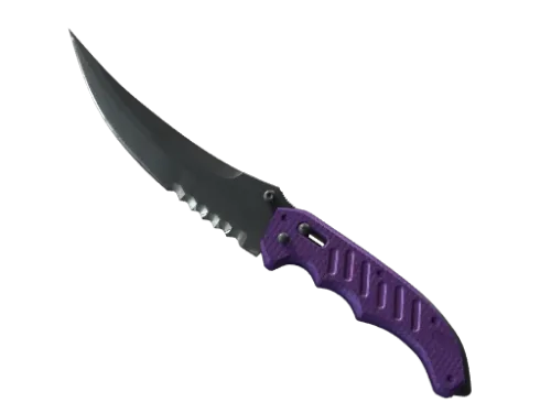 ★ StatTrak™ Flip Knife | Ultraviolet (Minimal Wear)