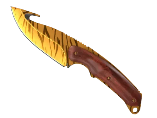 ★ StatTrak™ Gut Knife | Tiger Tooth (Minimal Wear)