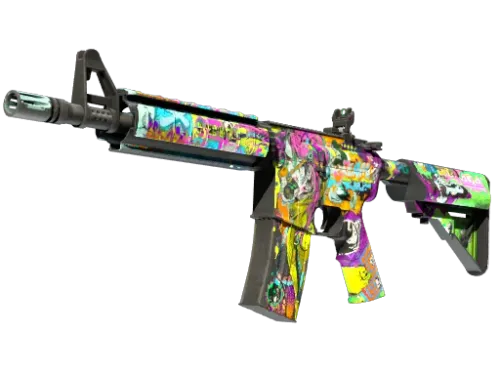 StatTrak™ M4A4 | In Living Color (Field-Tested)