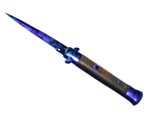 ★ StatTrak™ Stiletto Knife | Doppler Sapphire (Factory New)