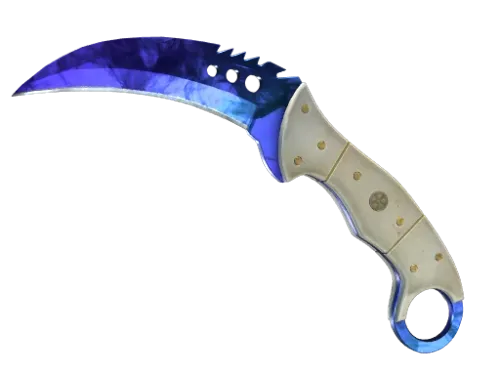 ★ StatTrak™ Talon Knife | Doppler Sapphire (Minimal Wear)