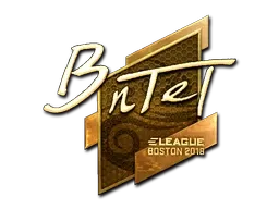 Sticker | BnTeT (Gold) | Boston 2018