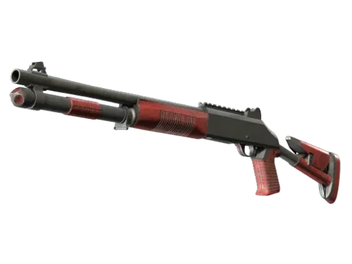 XM1014 | Red Leather (Battle-Scarred)
