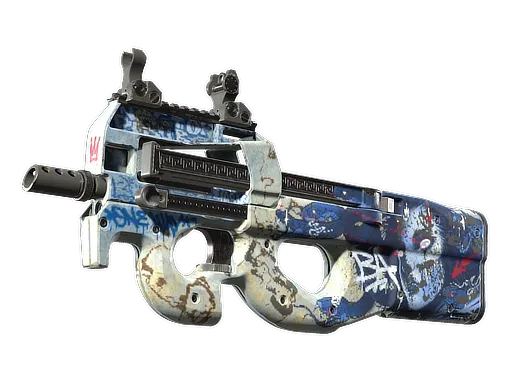 P90 | Deathgaze (Battle-Scarred)