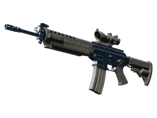 SG 553 | Anodized Navy (Minimal Wear)